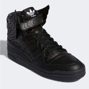 Adidas Black Winged High-Tops
